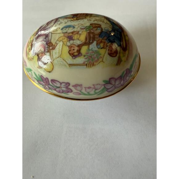 Lenox Egg Collectible 1989 Victorian Easter Eggs No Box - Picture 6 of 7